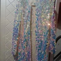 مانتوهفت رنگ تمام پولکی