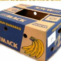 کارتن موز خالی