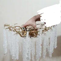 لوستر آویز درختی|لوستر و چراغ آویز|رشت, چمارسرا|دیوار