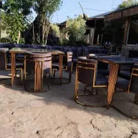 صندلی فلزی پارچهای کافه و رستوران|مبلمان خانگی و میز عسلی|ارومیه, |دیوار