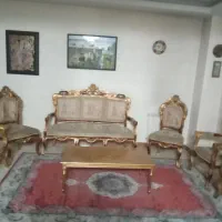 مبلمان ۹ نفره کلاسیک|مبلمان خانگی و میز عسلی|کرج, شهرک فهمیده|دیوار