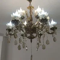 دو عدد لوستر دوطبقه 12 شعله