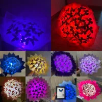 دسته گل پروانه/رز/بوکت خرسی