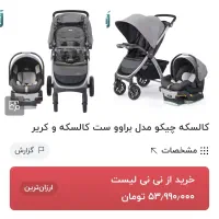 کریر کالسکه چیکو|کالسکه و لوازم جانبی|کرج, گلشهر|دیوار