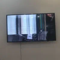 تلویزیون ۴۹ اینچ پنل شکسته