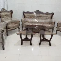 مبل سلطنتی ۷ نفره تمام چوب راش