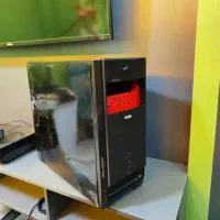 کیس گیمینگ با مانیتور و موس کیبورد|رایانه رومیزی|کرمان, |دیوار