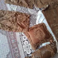 سرویس کامل روتختی سلطنتی دونفره قهوه ای رنگ|سرویس روتختی|اردبیل, |دیوار