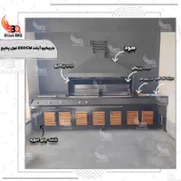 تولیدی باربیکیو کبابپز آیلند چندکاره سینک دار|اجاق گاز و لوازم برقی پخت‌وپز|تهران, شهرک شریفی|دیوار