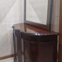 فروش آینه کنسول چوبی شیک سه درب|بوفه، ویترین، کنسول|شیراز, شهرک گلدشت حافظ‎|دیوار