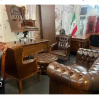 مبلمان اداری رگه دار gجلومبلی پایه ضربدری|دفتر کار|ساری, |دیوار