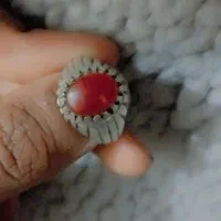 انگشتر عقیق یمنی رکاب نقره هزار چنگ