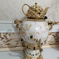 سماور گازی طرح سنگ ۶لیتری|سماور، چایساز، قهوهساز|پاکدشت, پاکدشت (مامازند)|دیوار