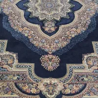 دو تخته فرش12متری700شانه سرمه‌ای رنگ