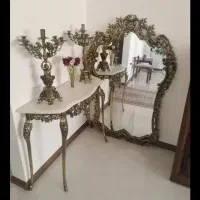 آینه شمعدان برنجی لوازم برنجی مس خرید درب منزل