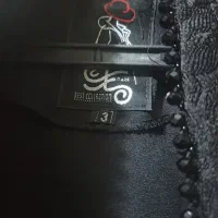 مانتو مشکی سایز ب 40تا 50