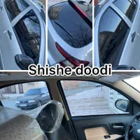 شیشه دودی سلفون چراغ|خدمات موتور و ماشین|سنندج, |دیوار