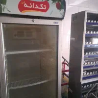 یخچال فروشگاهی و ترازو محک