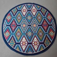 گلیم فرش گرد