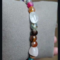 دستبند عقیق . صدف . فیروزه