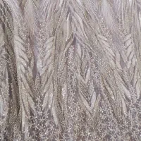 پارچه لباس مجلسی صورتی کم حال