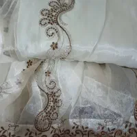 پرده حریر|پرده، رانر، رومیزی|تهران, فدک|دیوار