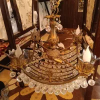 لوستر شیک|لوستر و چراغ آویز|فولادشهر, C3|دیوار