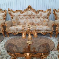 سرویس مبلمان سلطنتی و غذاخوری چوب *راش*
