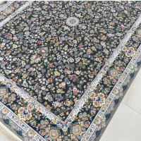 فروش سه تخته فرش ۶متری و شش عدد پشتی