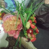 گلدون مصنوعی سالم|گل مصنوعی|کوچصفهان, |دیوار