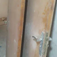 درب چوبی حمام توالت