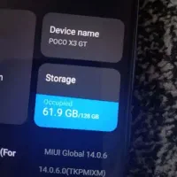 دوعدد گوشی پوکو X3 GT 5G و سامسونگ A30 حافظه 128|موبایل|اراک, |دیوار