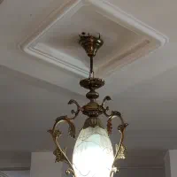لوستر آشپزخانه برنجی
