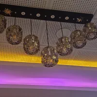 لوستر|لوستر و چراغ آویز|نجف‌آباد, باغ نو|دیوار