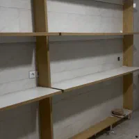 دکور ویترین قفسه دیواری استند شلف چوبی|فروشگاه و مغازه|صباشهر, |دیوار