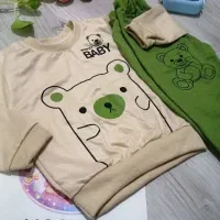 بلوز شلوار تدی گوش سبز 285 تومن