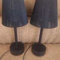 آباژور رو میزی کاملا نو‌و‌سالم رنگ مشکی