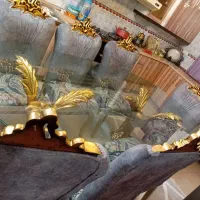 مبل راحتی چستر ۸ نفره ناهار خوری ۸ نفره چوب