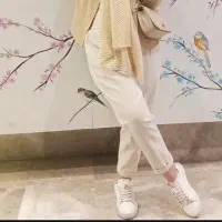 شلوار کرم استخونی نوعه نو