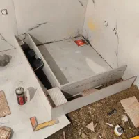 کاشی سرامیک بلوک آجور کارم اتباع افغان