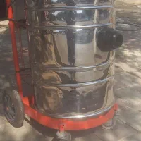 جارو برقی صنعتی ۳موتوره آب و خاک قوی