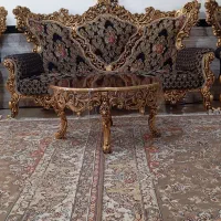 مبل سلطنتی 11نفره|مبلمان خانگی و میز عسلی|کرمانشاه, |دیوار