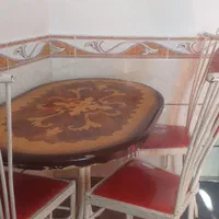 میز نهار خوری|میز و صندلی غذاخوری|سراب, |دیوار