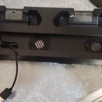 فن خنک کننده وپایه شارژ دسته ps4slim|کنسول، بازی ویدئویی و آنلاین|تهران, نعمت‌آباد|دیوار