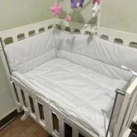 تخت خواب کنار مادر نو و بدون استفاده|تخت و صندلی بچه|تهران, شهید فکوری|دیوار