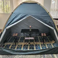 چادر مسافرتی زیر انداز میز و صندلی تاشو
