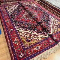 جفت قالی ۶متری آکبند هریس زمینه سرمه ای|فرش|تهران, اکباتان|دیوار