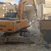 تخریب وخاکبرداری واجرای سازه نگهبان