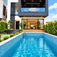 ویلای سوپر لاکچری استخردار شهرکی با سنددر زیباکنار