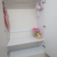 سرویس کمد وتخت نوجوان|تخت و سرویس خواب|محمدیه-قزوین, |دیوار